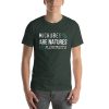 Microbes Are Natures Alchemists Dark Short-Sleeve Unisex T-Shirt - Image 6