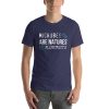 Microbes Are Natures Alchemists Dark Short-Sleeve Unisex T-Shirt - Image 5